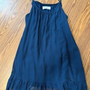 Abercrombie & Fitch Navy Polka Dot Dress